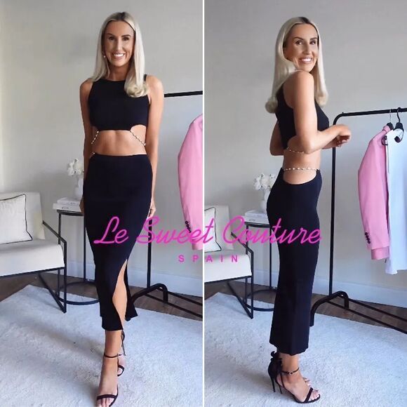 ZARA CUT OUT KNIT TOP - Picture 4 of 12